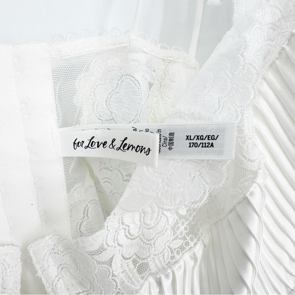 For Love and Lemons Isabella Slip Dress Size XL - Picture 8 of 11